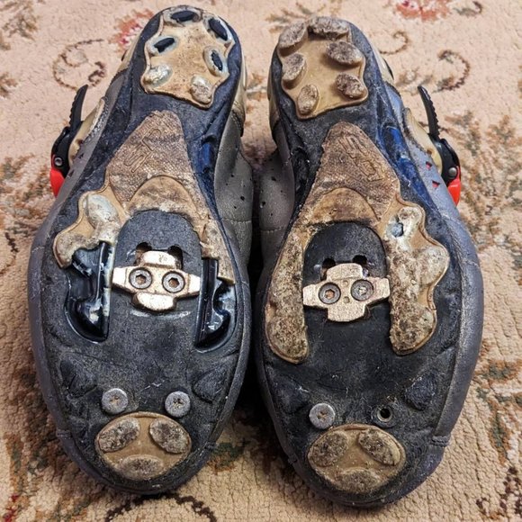 Sidi Trace 2 MTB Cycling Shoes Gray/Black EU Size 42.5 - Picture 7 of 8